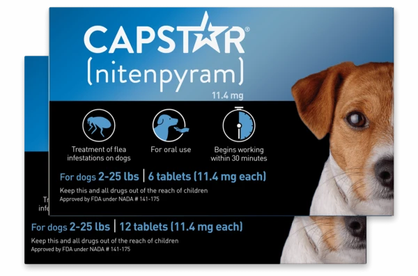 PetIQ CAPSTAR® (nitenpyram) Fast-Acting Oral Flea Treatment For Dogs 4 PetIQ CAPSTAR® (nitenpyram) Fast-Acting Oral Flea Treatment For Dogs - Image 2