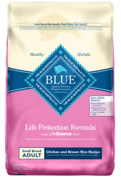 Blue Buffalo Life Protection Natural Chicken & Brown Rice Recipe Small Breed Adult Dry Dog Food