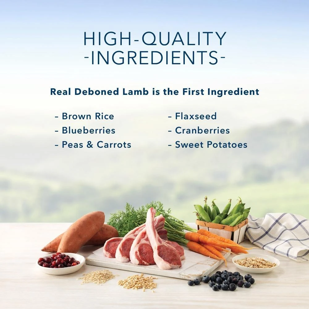 Blue Buffalo Life Protection Natural Lamb & Brown Rice Recipe Adult Dry Dog Food 5 Blue Buffalo Life Protection Natural Lamb & Brown Rice Recipe Adult Dry Dog Food - Image 3