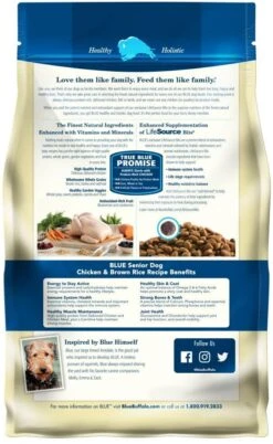 Blue Buffalo Life Protection Natural Chicken & Brown Rice Recipe Senior Dry Dog Food 9 Blue Buffalo Life Protection Natural Chicken & Brown Rice Recipe Senior Dry Dog Food -Tropi Pet Care Shop 11521 1556049422