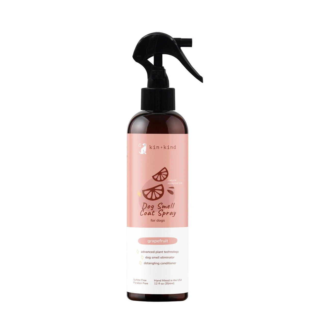 Kin + Kind Grapefruit Coat Spray For Dog Smells 3 Kin + Kind Grapefruit Coat Spray For Dog Smells