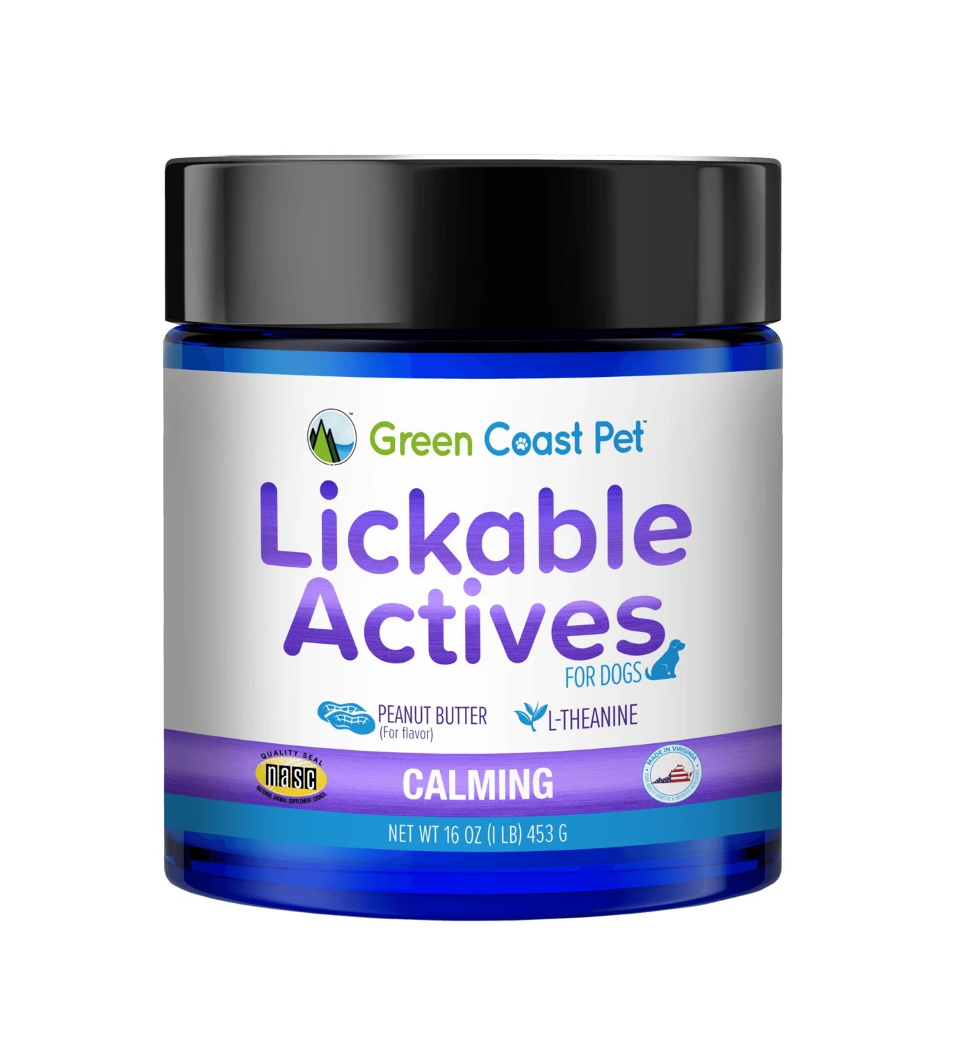 Green Coast Pet Lickable Actives- Calming 3 Green Coast Pet Lickable Actives- Calming