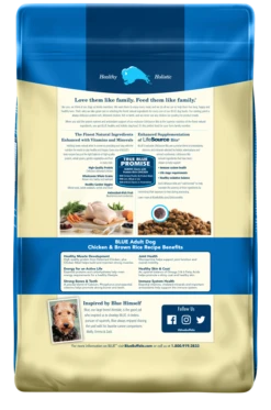 Blue Buffalo Life Protection Natural Chicken & Brown Rice Recipe Adult Dry Dog Food 9 Blue Buffalo Life Protection Natural Chicken & Brown Rice Recipe Adult Dry Dog Food -Tropi Pet Care Shop 24933 1524243269