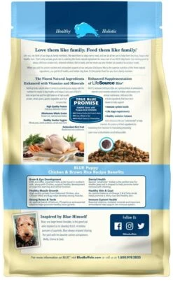 Blue Buffalo Life Protection Natural Chicken & Brown Rice Recipe Puppy Dry Dog Food 9 Blue Buffalo Life Protection Natural Chicken & Brown Rice Recipe Puppy Dry Dog Food -Tropi Pet Care Shop 29497 1556048634