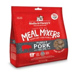Stella & Chewy's Freeze-Dried Raw Meal Mixers Dog Food Topper - Purely Pork Recipe