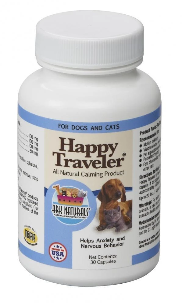 Ark Naturals Happy Traveler Supplements For Dogs And Cats 3 Ark Naturals Happy Traveler Supplements For Dogs And Cats
