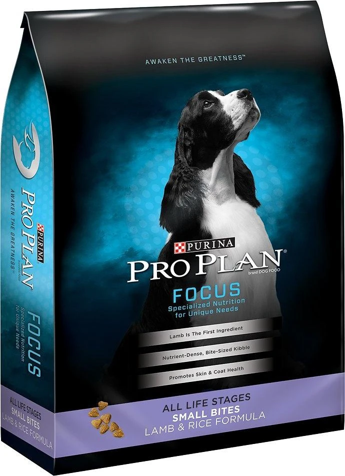 Purina Pro Plan Focus All Life Stages Small Bites Lamb & Rice Dry Dog Food 3 Purina Pro Plan Focus All Life Stages Small Bites Lamb & Rice Dry Dog Food