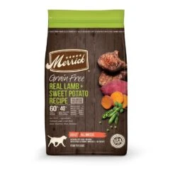 Merrick Grain Free Real Lamb And Sweet Potato Recipe Dry Dog Food