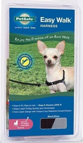 PetSafe Easy Walk Black & Silver Dog Harness 4 PetSafe Easy Walk Black & Silver Dog Harness - Image 2