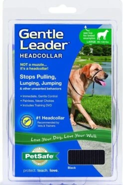 Petsafe Gentle Leader Quick Release Black Headcollar For Dogs -Tropi Pet Care Shop 37761 1