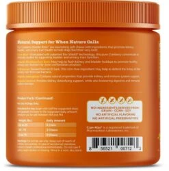 Zesty Paws Cranberry Bites For Urinary, Kidney And Bladder Support Soft Chews For Dogs 7 Zesty Paws Cranberry Bites For Urinary, Kidney And Bladder Support Soft Chews For Dogs -Tropi Pet Care Shop 41930 1568397947