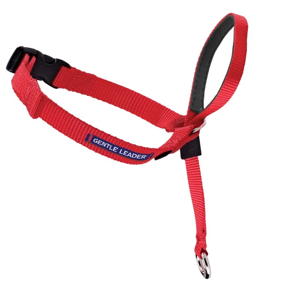 Petsafe Gentle Leader Quick Release Red Headcollar For Dogs 3 Petsafe Gentle Leader Quick Release Red Headcollar For Dogs