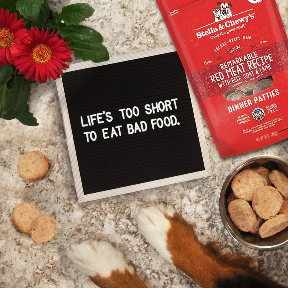 Stella & Chewy's Remarkable Raw Red Meat Recipe Freeze Dried Dinner Patties Dog Food 6 Stella & Chewy's Remarkable Raw Red Meat Recipe Freeze Dried Dinner Patties Dog Food - Image 4