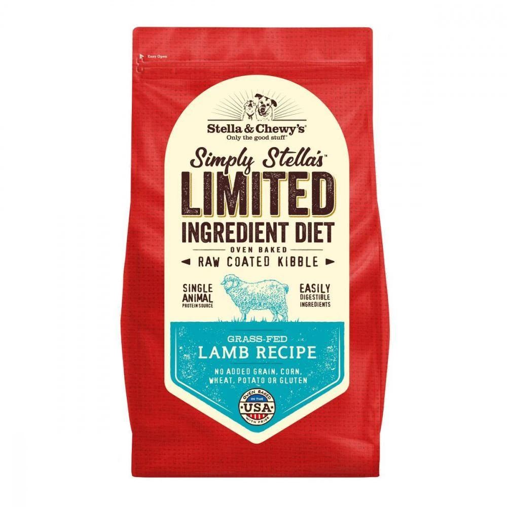 Stella & Chewy's Simply Stella's Limited Ingredient Diet Grass Fed Lamb Recipe Dry Dog Food 3 Stella & Chewy's Simply Stella's Limited Ingredient Diet Grass Fed Lamb Recipe Dry Dog Food