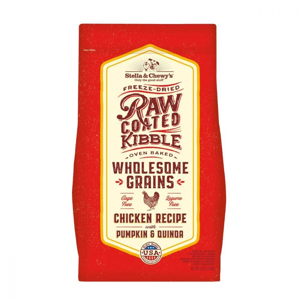 Stella & Chewy's Raw Coated Wholesome Grains Chicken Recipe Dry Dog Food 3 Stella & Chewy's Raw Coated Wholesome Grains Chicken Recipe Dry Dog Food