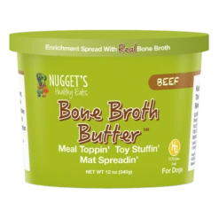 Nugget's Bone Broth Butter -Tropi Pet Care Shop BBB CUP BEEF