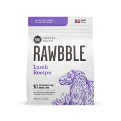 RAWBBLEĀ® FREEZE DRIED DOG FOOD - LAMB RECIPE