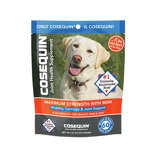 COSEQUIN® Maximum Strength With MSM Plus Omega-3’s Soft Chew 3 COSEQUIN® Maximum Strength With MSM Plus Omega-3’s Soft Chew
