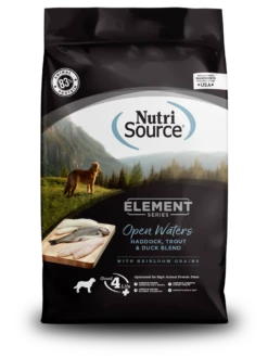 NutriSource® Element Series Open Waters Haddock, Trout, & Duck High Animal Protein Blend