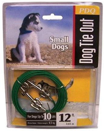 MEDIUM TIE OUT CABLE 10FT 3 MEDIUM TIE OUT CABLE 10FT