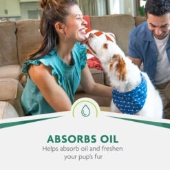 FURminator® Dry Shampoo 16 FURminator® Dry Shampoo -Tropi Pet Care Shop P93309 Gallery 07 AbsorbsOil