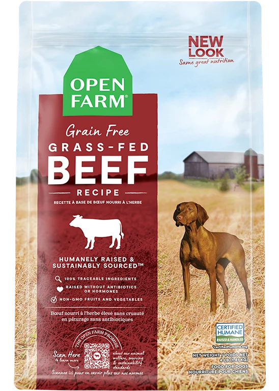 Open Farm Grass-Fed Beef Dry Dog Food 3 Open Farm Grass-Fed Beef Dry Dog Food