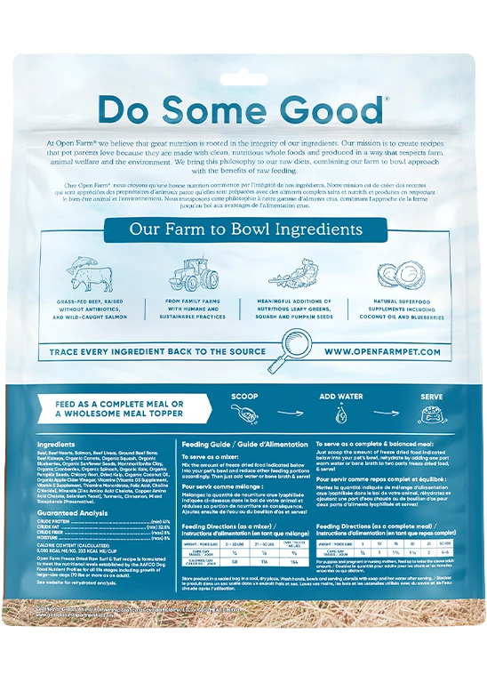 Open Farm Surf & Turf Freeze Dried Raw Dog Food 3 Open Farm Surf & Turf Freeze Dried Raw Dog Food