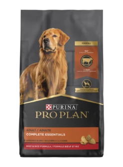 Purina Pro Plan Adult Complete Essentials Shredded Blend Beef & Rice Dry Dog Food