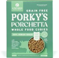 A Pup Above Porky's Porchetta Whole Food Cubies