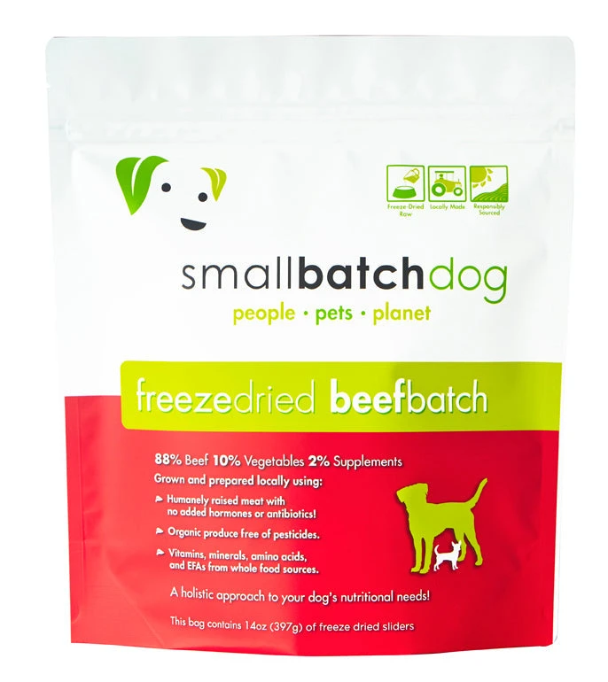 Smallbatch Beefbatch Freeze Dried Dog Food 3 Smallbatch Beefbatch Freeze Dried Dog Food