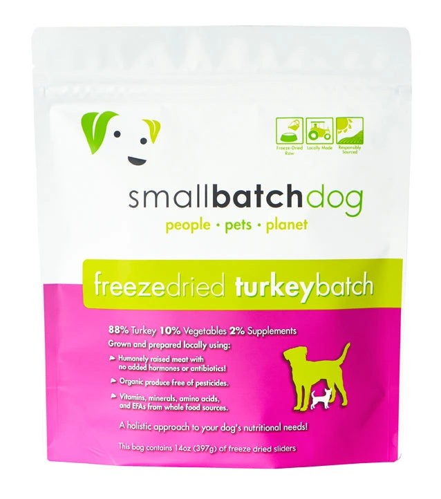 Smallbatch Turkeybatch Freeze Dried Dog Food 3 Smallbatch Turkeybatch Freeze Dried Dog Food
