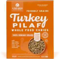 A Pup Above Turkey Pilaf Whole Food Cubies