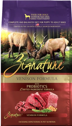 Zignature Limited Ingredient Venison Formula Dry Dog Food