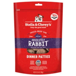 Stella & Chewy's Freeze-Dried Raw Dinner Patties For Dogs - Absolutely Rabbit Recipe -Tropi Pet Care Shop acijn6rbw4i5hezamlk1