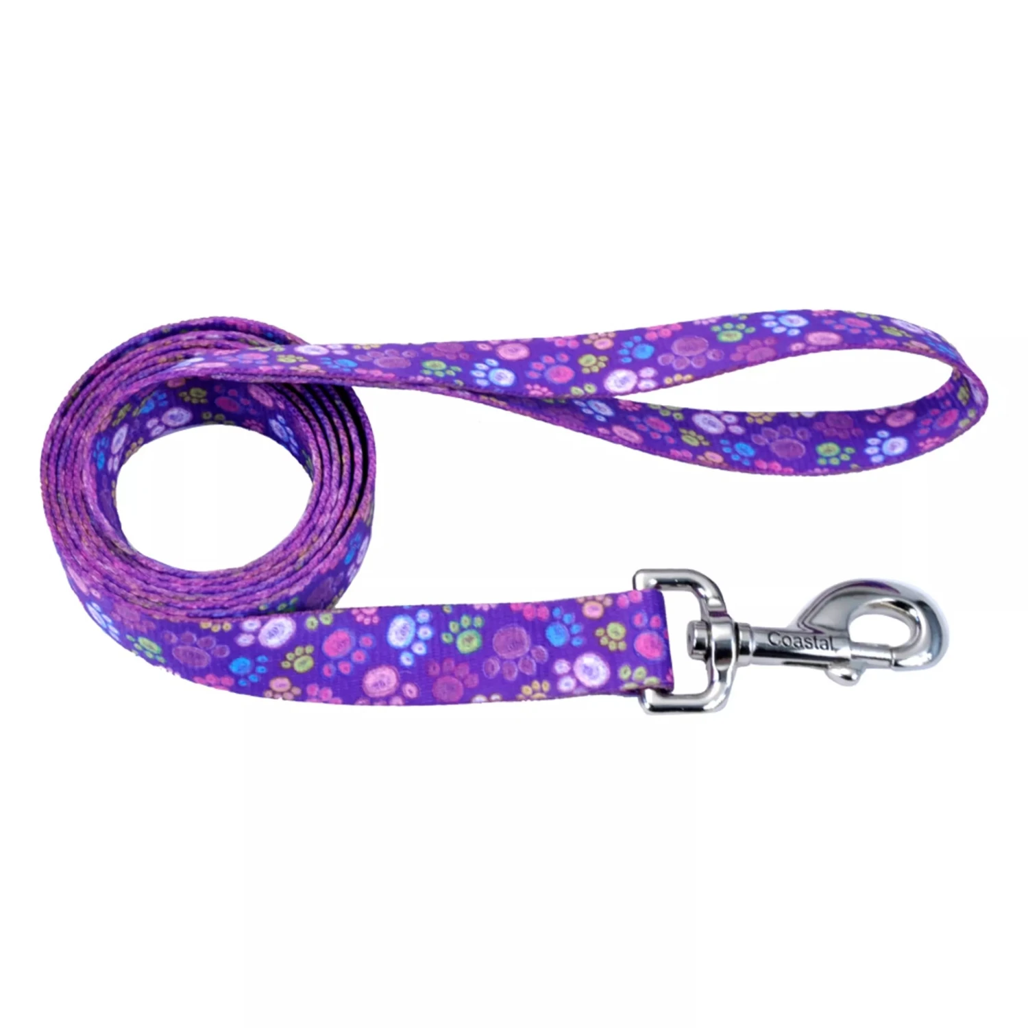 Coastal Pet Products Styles Dog Leash Special Paws 5/8" X 6' 3 Coastal Pet Products Styles Dog Leash Special Paws 5/8" X 6'