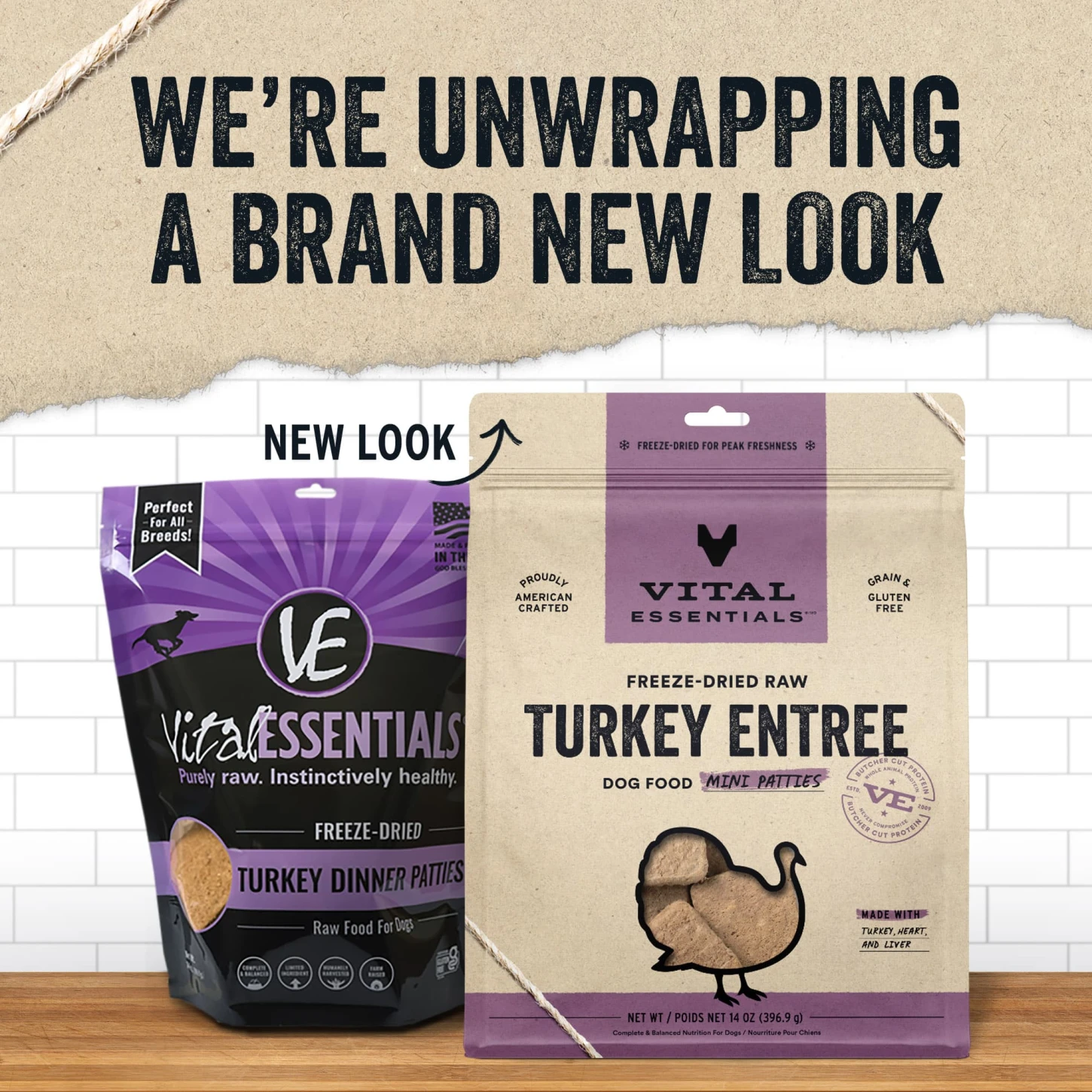 Vital Essentials Freeze-Dried Raw Turkey Entrée Mini Patties Dog Food 5 Vital Essentials Freeze-Dried Raw Turkey Entrée Mini Patties Dog Food - Image 3