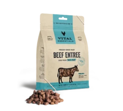 Vital Essentials Freeze-Dried Raw Beef Entrée Mini Nibs Dog Food
