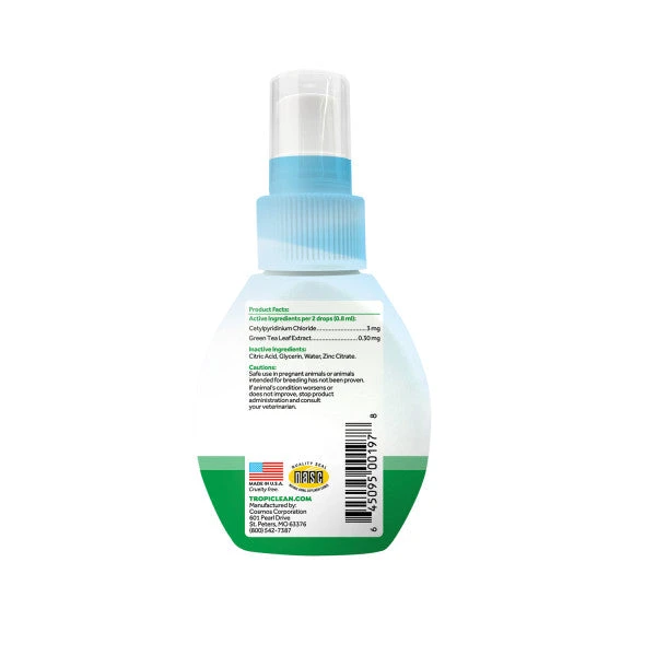 TropiClean Fresh Breath Oral Care Drops For Dogs 4 TropiClean Fresh Breath Oral Care Drops For Dogs - Image 2
