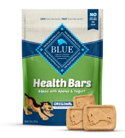 Blue Buffalo BLUE Health Bars™ CRUNCHY DOG BISCUITS Baked With Apples And Yogurt