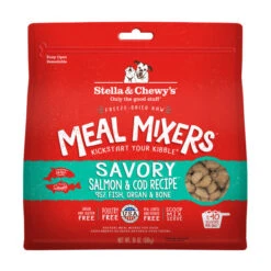 Stella & Chewy's Dog FD SavorStella & Chewy's Freeze-Dried Raw Meal Mixers Dog Food Topper - Savory Salmon & Cod Recipe Salmon & Cod Meal Mixers 11 Stella & Chewy's Dog FD SavorStella & Chewy's Freeze-Dried Raw Meal Mixers Dog Food Topper - Savory Salmon & Cod Recipe Salmon & Cod Meal Mixers -Tropi Pet Care Shop t4xg4psijmgonkuunkd3