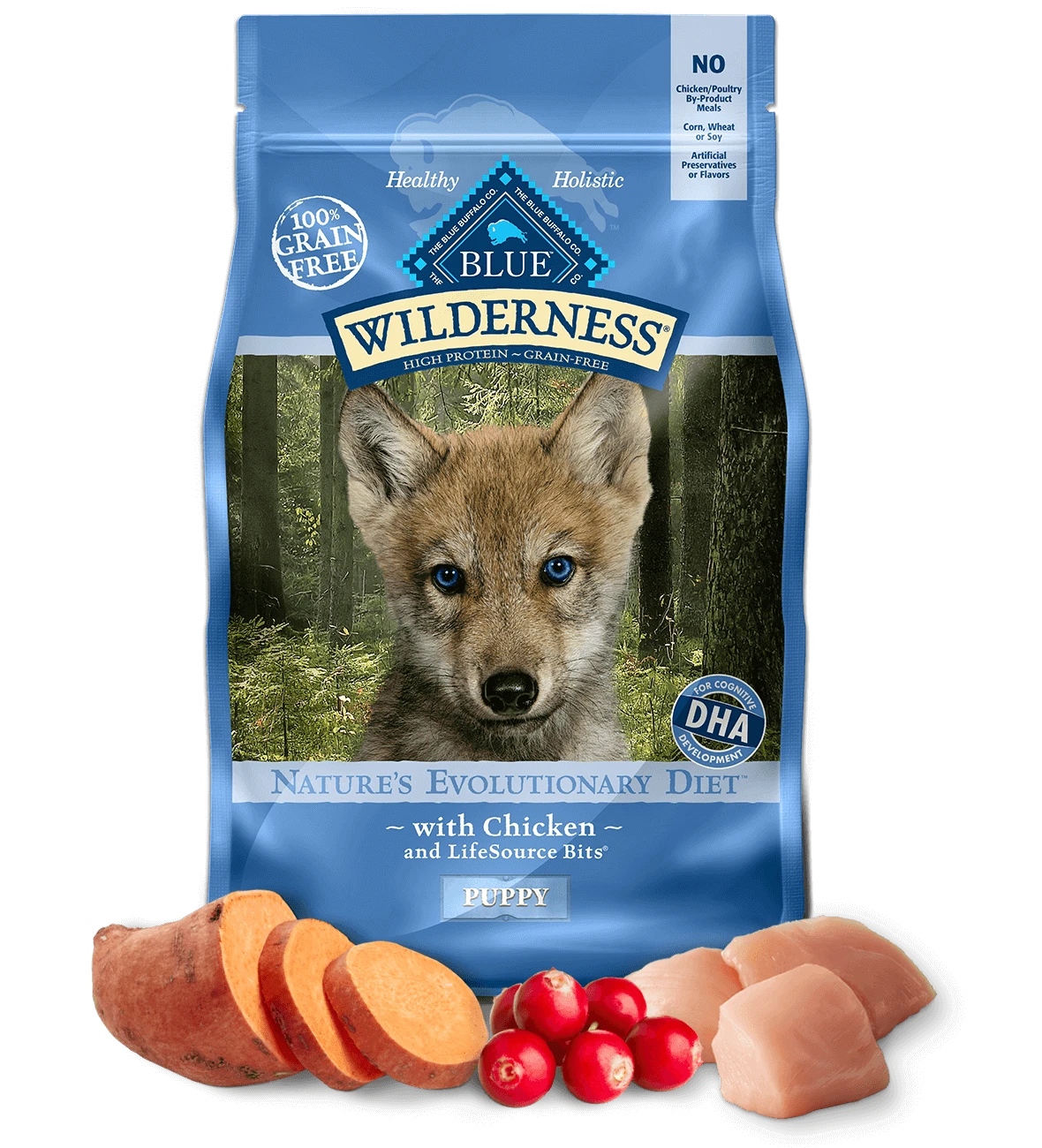 Blue Buffalo Wilderness™ PUPPIES Chicken Recipe 3 Blue Buffalo Wilderness™ PUPPIES Chicken Recipe