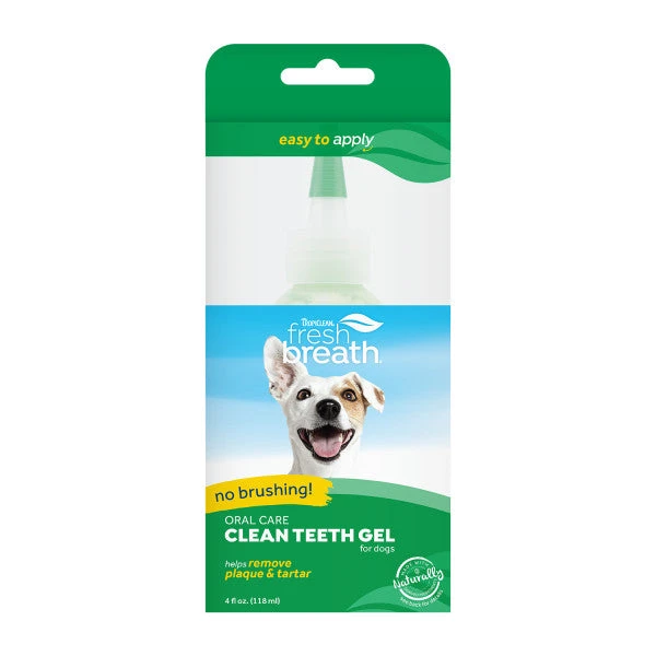 TropiClean Fresh Breath No Brushing Clean Teeth Dental & Oral Care Gel For Dogs 4 TropiClean Fresh Breath No Brushing Clean Teeth Dental & Oral Care Gel For Dogs - Image 2